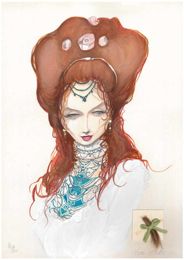 Marie-Antoinette (sur cartonnette)